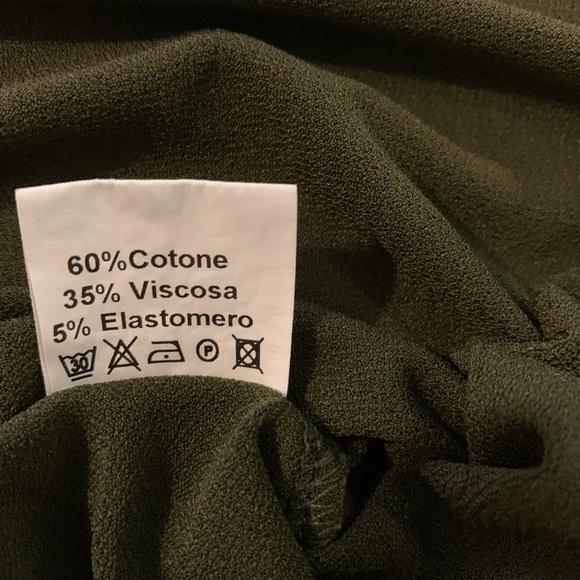 Brandy Melville Dark Green Dressy Cami Swing Top - Picture 7 of 13